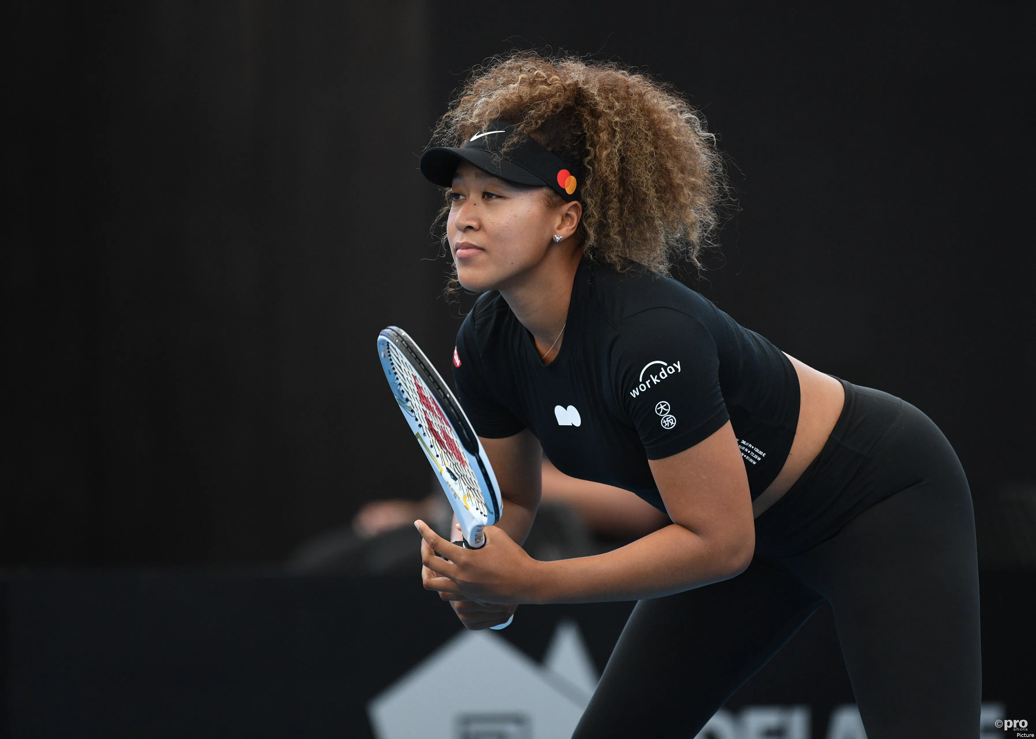 First glimpse at Naomi Osaka's baby bump as former World No